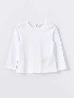 Kare Yaka K?z Bebek Salopet ve Ti??rt 2li Tak?m - Waikiki фото 3