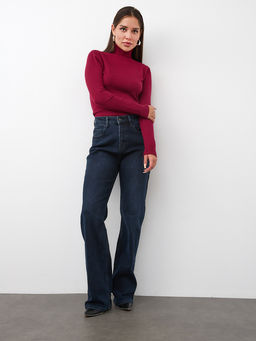 Утепленные Женские Джинсы Свободные