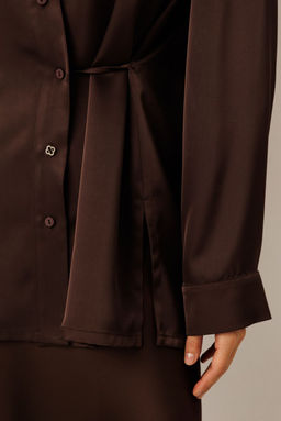 Блуза KOKOdea 20004 шоколад