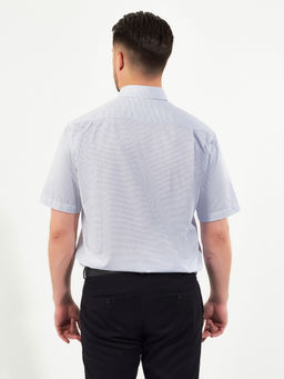 Сорочка мужская короткий рукав GREG 211/108/Z/1p STRETCH_x_GB  фото 5