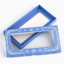 Цена за 5 шт. Коробка для шоколада новогодняя «Снежная сказка», с окном, 16×8×1.5 см