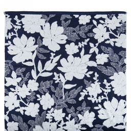 Полотенце махровое "Белые ночи" 70х140см, хлопок 100%, синий (Китай)