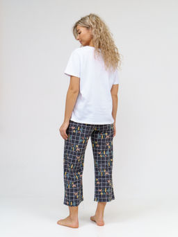 926 Пижама "Клетка/фуме"