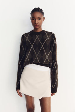 ASYMMETRIC SKORT - Zara фото 28