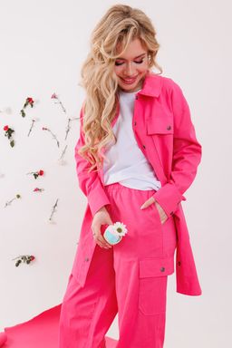 Брюки NIKVA н264-11 фуксия  фото 3