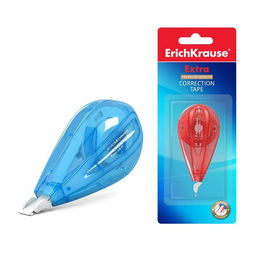 Корректирующая лента-роллер ErichKrause EXTRA 5 мм х 6 м, прямой ход ленты, цвет корпуса а...