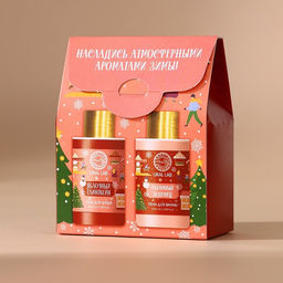 Подарочный набор Городские истории, гель для душа и пена для ванны, 2?100 мл, URAL LAB