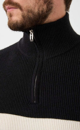 Джемпер F421-1545 black-white - Fine joyce фото 4