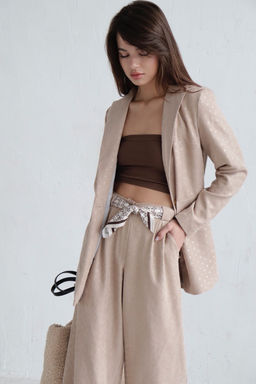 Жакет удлинённый с английским воротником - Martichelli фото 126