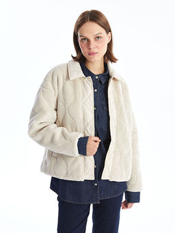 G?mlek Yaka Kapitone Kad?n Teddy Mont