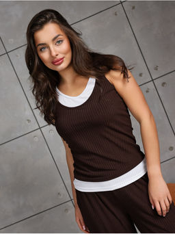 Топ Кэли Шоколадный Женский