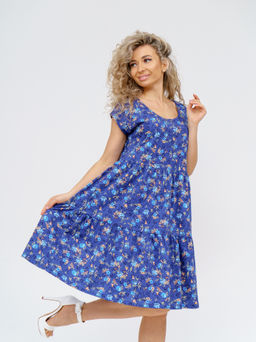 875 Платье "Индиго"