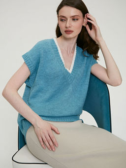 Жилет 111.080001-2/голубой