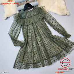 Платье для девочки с принтом