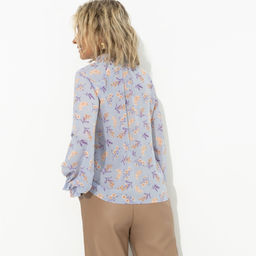 Блуза с цветочным принтом, В лучшей роли (blue) - Charutti фото 5