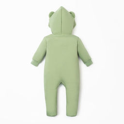 Комбинезон с капюшоном Крошка, Я BASIC LINE, рост 68-74 см, зелёный - Крошка я фото 9