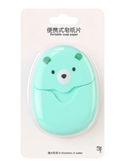 Цена за 2 шт. Дорожное мыло с ароматом жасмина, 50 листов