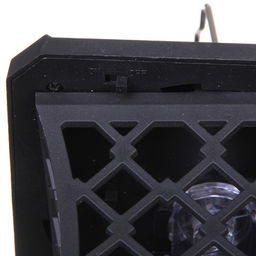 Фонарь садовый "Винтаж" 12*12*13,5 см (h=60 см) на солнечной батарее (универсальный), тёплый белый