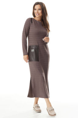 Платье Magia mody 2327 молочный шоколад