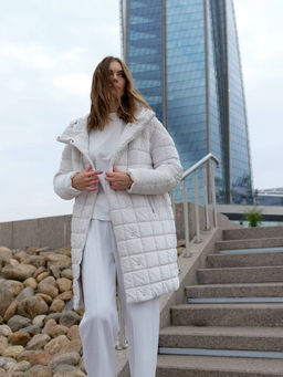 Пальто женское арт. 313W, белый