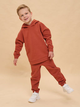 PELICAN, толстовка детская, Терракотовый  фото 3