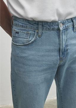 London Classic Denim Ac?k Mavi Jean Pantolon  фото 6