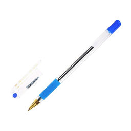 Цена за 12 шт. Ручка шариковая MunHwa. MC Gold, синий стержень, узел 0.5 мм