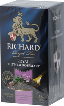Richard. Чабрец и Розмарин карт.упаковка, 25 пак.