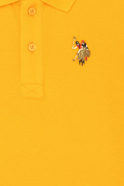 Оранжевая базовая футболка для мальчика - U.s. polo assn фото 14