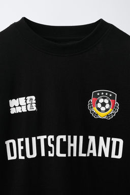 CAMISETA ESTAMPADO ALEMANIA FIFA WORLD CUP  2026 / Negro