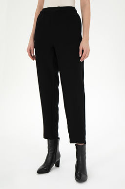 Женские черные брюки из плотной ткани Неожиданная скидка в корзине - U.s. polo assn фото 2