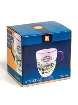 Кружка ОЛИВКИ 380 мл арт.MFK21032 /МФК/ фото 5