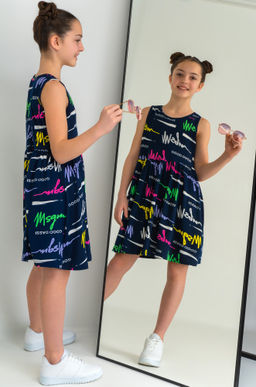 Летнее платье из бамбука для девочки Happyfox