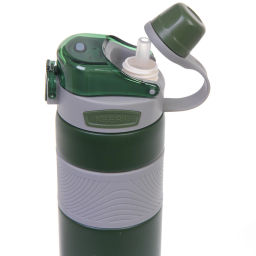Термос 800мл "Фитнесс", цвет зеленый
