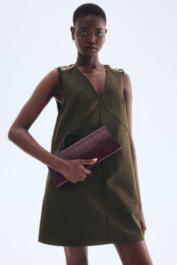 Vestido con detalle de metal - H&m фото 2