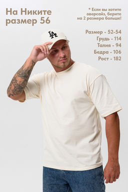Футболка оверсайз мужская 14414/1