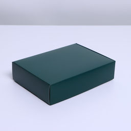 Цена за 2 шт. Коробка подарочная складная, упаковка, «Изумрудная», 21×15×5 см