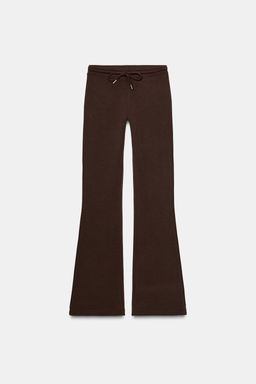 INTERLOCK FLARE TROUSERS - Zara фото 4