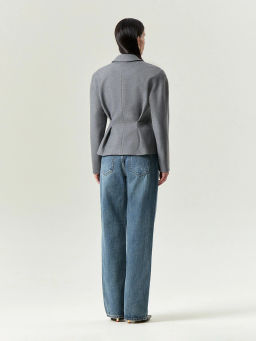 ЕМКА / Однобортный жакет с объемными плечами - Emka фото 5