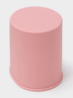 Форма силиконовая для выпечки Кулич, внешний диаметр 10,6 см, внутренний диаметр 9,6 см, цвет розовый - Simaland фото 3