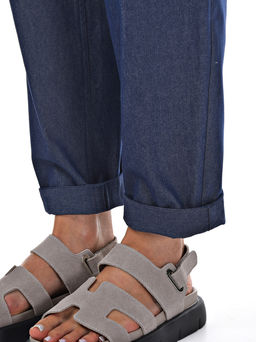 Хлопковые деним брюки - А+б коллекция фото 13