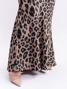 Атласная юбка TUB20637LEO18 - Артесса фото 4