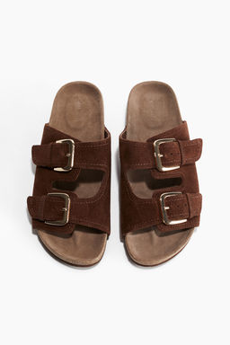 Sandalias de ante