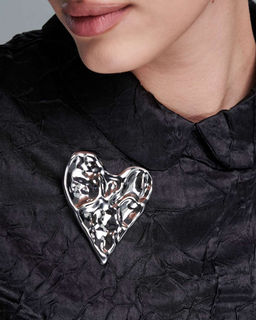 Брошь Сердце BRM014 - Sahar art lab фото 3