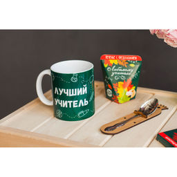 Кружка сублимация Лучший учитель, c нанесением - Дарим Красиво фото 5