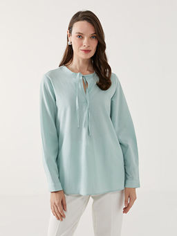 Ba?lamal? Yaka Kad?n Bluz