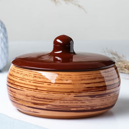 Набор для холодца Борисовская керамика «Стандарт», 3 шт., 900 мл, 16.5×23 см, коричневый