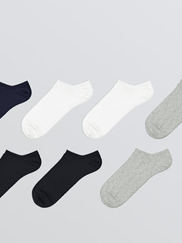 Erkek Bambu Sneaker ?orap 7li