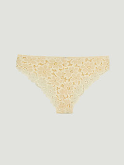 ?i?ekli Dantelli Bikini K?lot