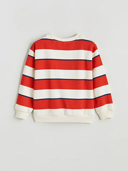 Bisiklet Yaka Erkek ?ocuk Sweatshirt